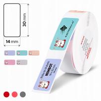 Lipnios etiketės Niimbot D11/D110/D101/H1S, 14x30 mm