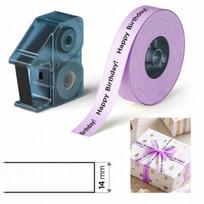 Juostelė NIIMBOT B18 N1, violetinė, su juoda 14 mm termo juosta