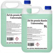 Skalbimo gelis baltai ir spalvotai tekstilei Cleanhom Universal, 2 x 5 l