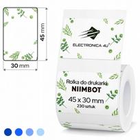 Lipnios termo etiketės Niimbot B1/B4/B21/B3S/B31, 45x30