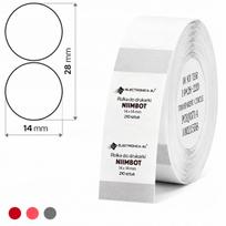 Lipnios terminės etiketės Niimbot D11/D110/D101/H1S, 14x28 mm