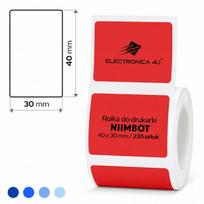 Lipnios termo etiketės Niimbot B21/B1/B4/B3S/B31, 40x30