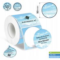 Lipnios etiketės B3, Phomemo M110/M200/M220/M221, 50x50 mm