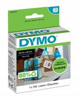 Lipdukų ritinėlis Dymo LabelWriter, 25 x 25 mm, 750 vnt., S0929120