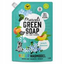 Skalbimo skystis Marcel's Green Soap, persikų ir jazminų kvapo, 1 l (23 skalbimams)