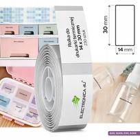 Lipnios etiketės Phomemo D30, Q30, 14x30 mm spausdintuvams