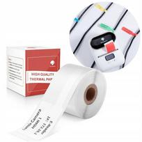 Lipnios Phomemo M110 termo etiketės kabeliams, 25x38 mm + 40x90 mm