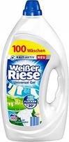 Skalbimo gelis Weisser Riese, universalus, 4,5 l, 100 skalbimų, Vokietija