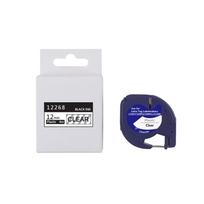 Plastikinė juosta Dymo Letra Tag 12268, 12 mm x 4 m, permatoma, S0721530