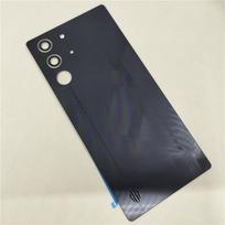 A+++ Stiklinis Galinis Baterijos Dangtelis ZTE Nubia Red Magic 10 Pro / 10 Pro+ Korpuso Dangtelio Durys Galinis Su Kameros Rėmeliu Lęšiu juoda