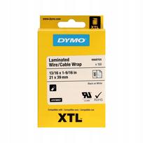 Plastikiniai kabelių žymekliai DYMO 1868705 XTL, laminuoti, 21x39 mm, 150 vnt.