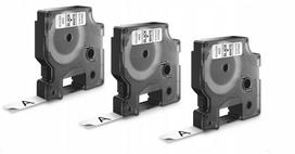 Lipnios juostelės DYMO D1 12 mm x 7 m, 3 vnt., 45013 S0720530, originalios
