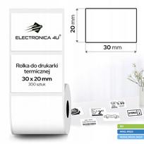 Lipnios etiketės B3, Phomemo M110/M200/M220/M221, 30x20