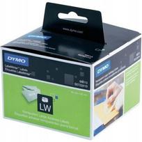 Lipdukai DYMO LabelWriter, 89 x 36 mm, permatomi