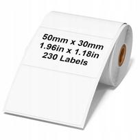 Lipnios etiketės Phomemo M110/M200/M220/M221, 50x30 mm, termopopierius