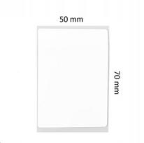 Lipdukų juostelė Niimbot R 50x70 mm, balta, 110 vnt., tinka B21, B21S, B3S, B1