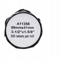 Etiketės Dymo 11356, 89x41 mm, 300 vnt.