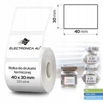 Lipnios etiketės B3, Phomemo M110, M200, M220, M221, 40x30