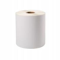 Termo etiketės siuntoms, baltos, 100x150 mm, rulonas 500 vnt., vidinis diametras 40 mm