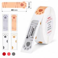 Lipnios terminės etiketės Niimbot D11, D110, D101, H1S, 12x40