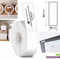 Lipnios etiketės B3, Phomemo Q30, D30, 14x40 spaudintuvams