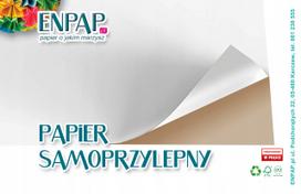 Lipnus baltas popierius etiketėms, A4, 50 lapų