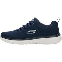 Skechers Memory Foam Patogūs Madingi Smūgius Sugeriantys Neslystantys Dilimui Atsparūs Kvėpuojantys Lengvi Žemi Laisvalaikio Batai Vyriški sportbačiai 8790258-NVY 43 black