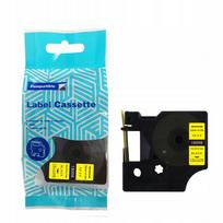 Termo susitraukianti juostelė Dymo Rhino 18056, 12 mm, geltona
