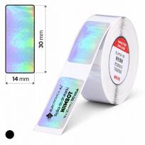 Lipnios šiluminės etiketės spausdintuvui Niimbot B18 N1, 14x30 mm