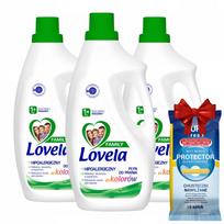 Skystas skalbiklis spalvotiems drabužiams LOVELA Family, 1,85 l, 3 vnt. + dovana
