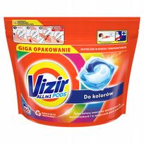 Skalbimo kapsulės spalvotiems audiniams VIZIR ALL-IN-1, 60 vnt.