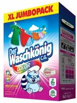 Skalbimo milteliai spalvotiems audiniams Der Waschkönig, 6 kg, 100 skalbimų