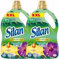 Skalbinių minkštiklis Silan Aromatherapy Fascinating Jungle, 2 x 2,772 l, 252 skalbimams