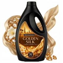 Skystas skalbimo gelis GOLDEN SILK, Dubai Oriental kvapas, 3 l