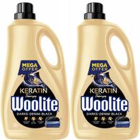 Skalbiklis juodiems drabužiams WOOLITE su keratinu, 2 x 3,6 l