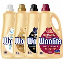 Skalbimo skystis WOOLITE COLOR DARK WHITE PRO su kreatinu, 4 x 3,6 l (14,4 l)