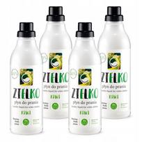 Skalbimo skystis ZIELKO baltiems ir šviesiems drabužiams, 4 x 1 l (3+1)