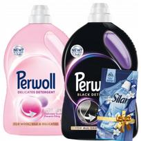 Skalbimo skystis juodiems ir vilnoniams audiniams Perwoll Renew Black, 2 x 3 l, 120 skalbimų