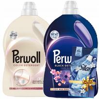 Skalbimo gelis Perwoll Renew Dark Bloom ir Light Colors, 6 l, 120 skalbimų + dovana
