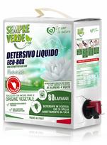 Skalbimo skystis Sempre Verde su alaviju ir lotoso žiedais, ekologiška pakuotė, 3 l