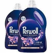 Skalbimo skystis juodiems audiniams Perwoll Renew Dark Bloom, 6 l, 120 skalbimų