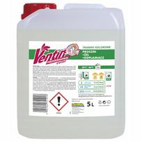 Skalbimo gelis Ventin Professional spalvotiems drabužiams, 5 l, su dėmių valikliu, 71 skalbimas