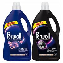 Skalbiklis juodiems ir tamsiems audiniams Perwoll Renew Black & Dark, 2 x 3,75 l