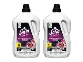 Skalbimo skystis SOFIN Complete Care Black, spalvotų drabužių apsauga, 2 x 2500 ml