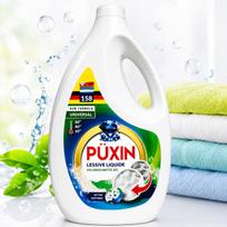 Skalbimo gelis PÜXIN, 5,54 l, 158 skalbimų, su fermentais