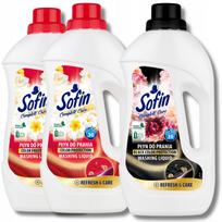 Skystas skalbiklis SOFIN juodiems ir spalvotiems drabužiams, 1,5 l x 3 (90 skalbimų)