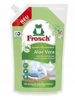 Skalbimo gelis Frosch Aloe Vera jautriai odai, 1,5 l, 25 skalbimų, Vokietija