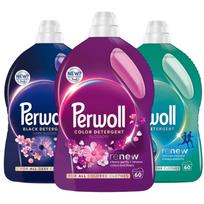 Skalbimo skystis Perwoll Renew Dark, Bloom Blossom, Sport, 3 x 3 l, 180 skalbimų