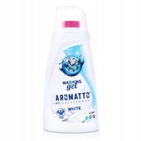 Skalbimo gelis Aromatto EXTRA WHITE, 1 l, su optiniu balikliu