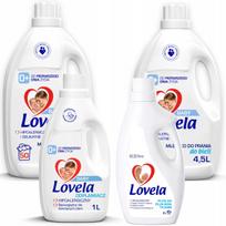 Skalbiklis LOvELA spalvotiems ir baltai 4,5 kg + dėmių valiklis, skalavimo priemonė